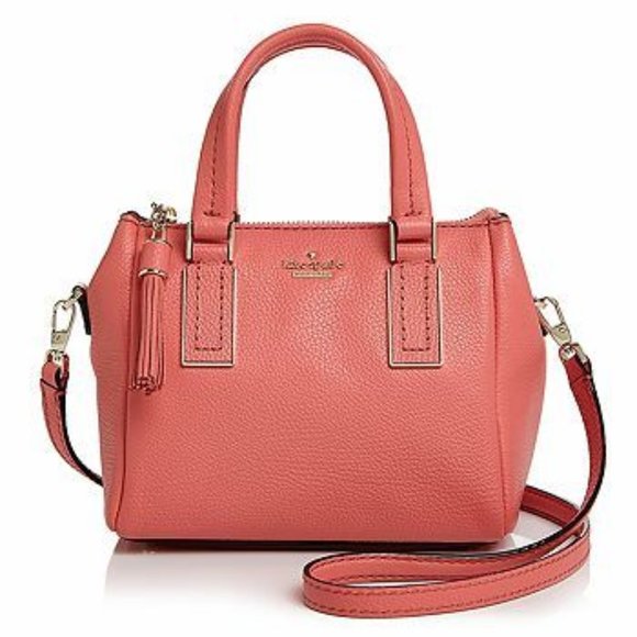 kate spade Handbags - Kate Spade Kingston Drive Mini Alena Leather Crossbody Coral